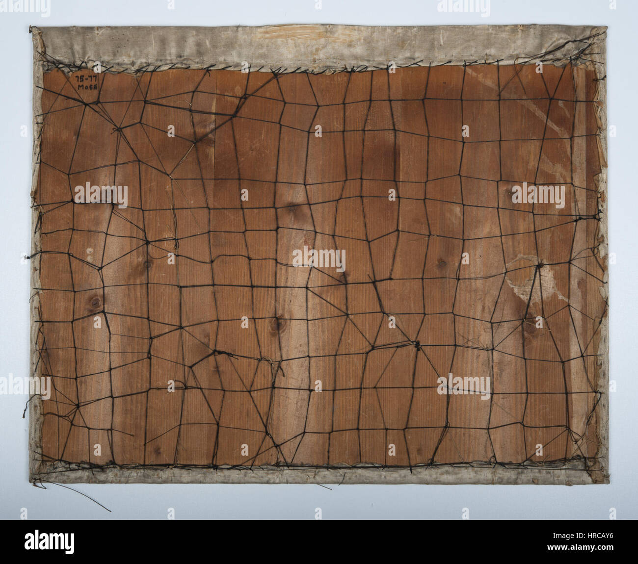 Silke Saugenes Moss 1830 ist eine historische Darstellung des Lebens in Norwegen während des frühen 19. Jahrhunderts. Das Kunstwerk im Norsker Folkemuseum bietet Einblicke in die norwegische Kultur und das damalige tägliche Leben. Stockfoto