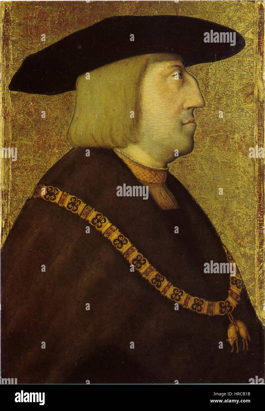 Bernhard Strigel Porträt von Kaiser Maximilian i. ich Stockfoto