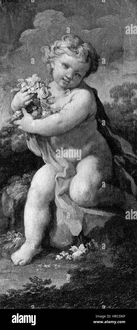 Sebastiano Conca - Allegorie des Frühlings - Walters 371724 Stockfoto