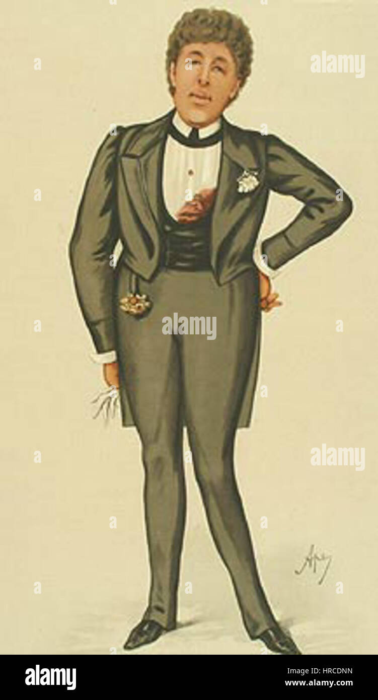 Oscar Wilde (1854-1900) aus Vanity Fair-Ausgabe 812, April 1884. Stockfoto