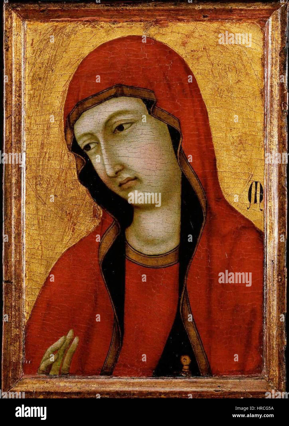 Saint Mary Magdalen.1320.Ugolino di Nerio. Boston, MFA Stockfoto
