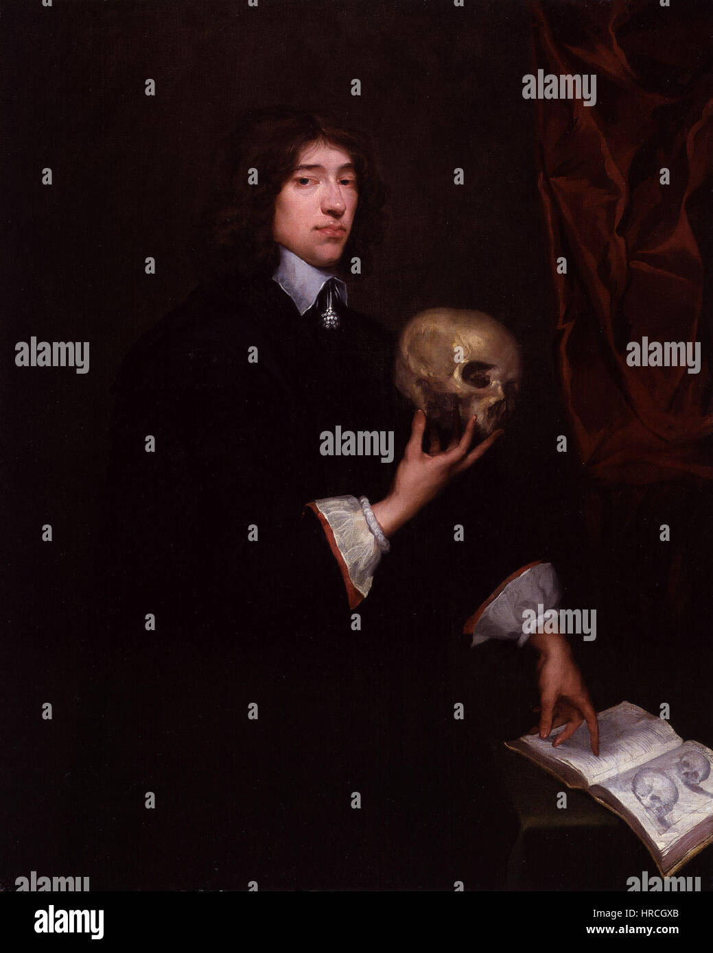 Sir William Petty von Isaac Fuller Stockfoto