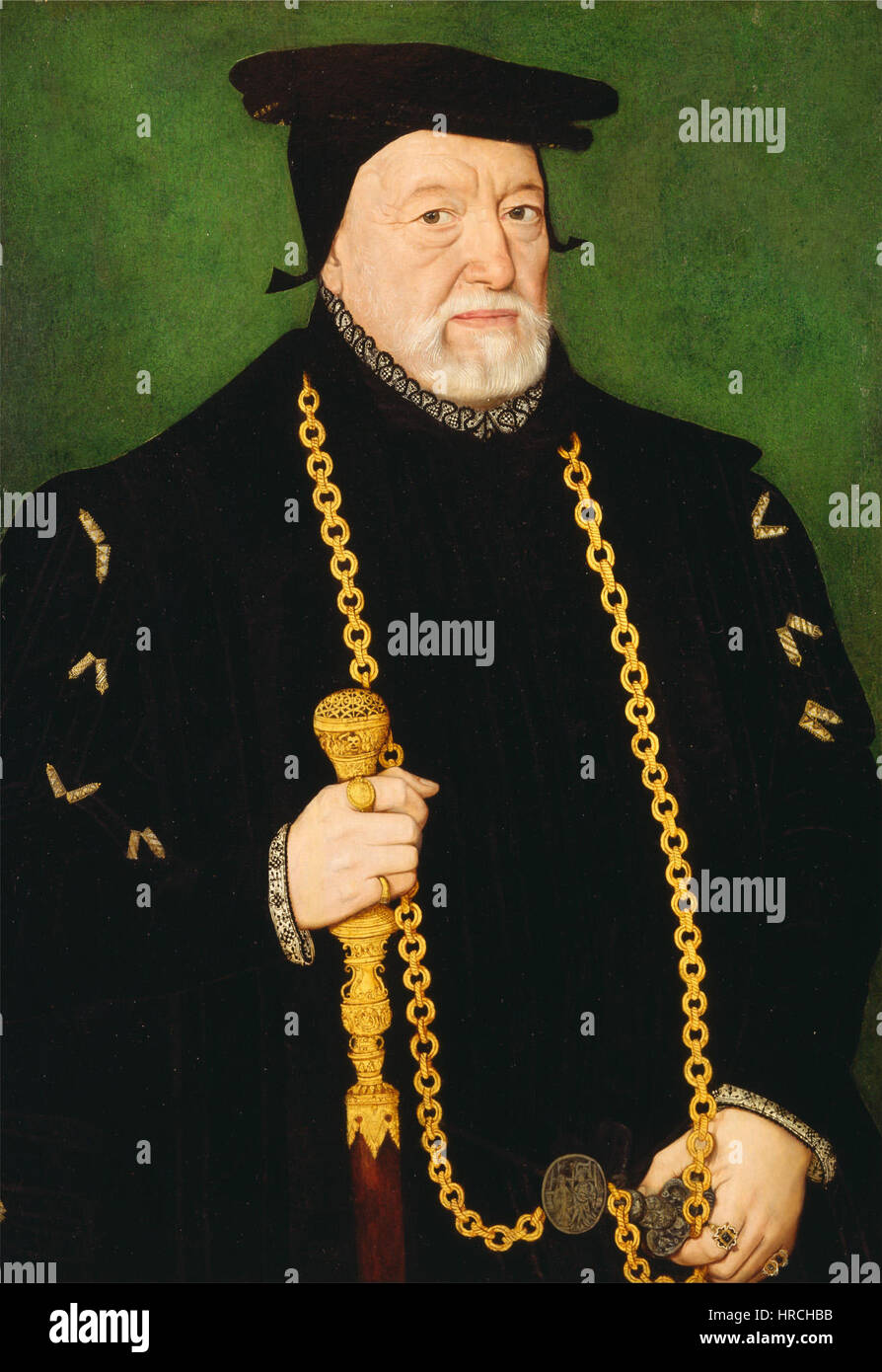 „Sir Percival Hart“ ist ein Porträt aus der Sammlung des Google Art Project mit einem aristokratischen Gentleman in formeller Kleidung. Das Porträt fängt das Wesen der britischen Aristokratie des 19. Jahrhunderts mit Liebe zum Detail in Kleidung und Gesichtszügen ein, was seinen edlen Status und seinen würdevollen Charakter widerspiegelt. Stockfoto