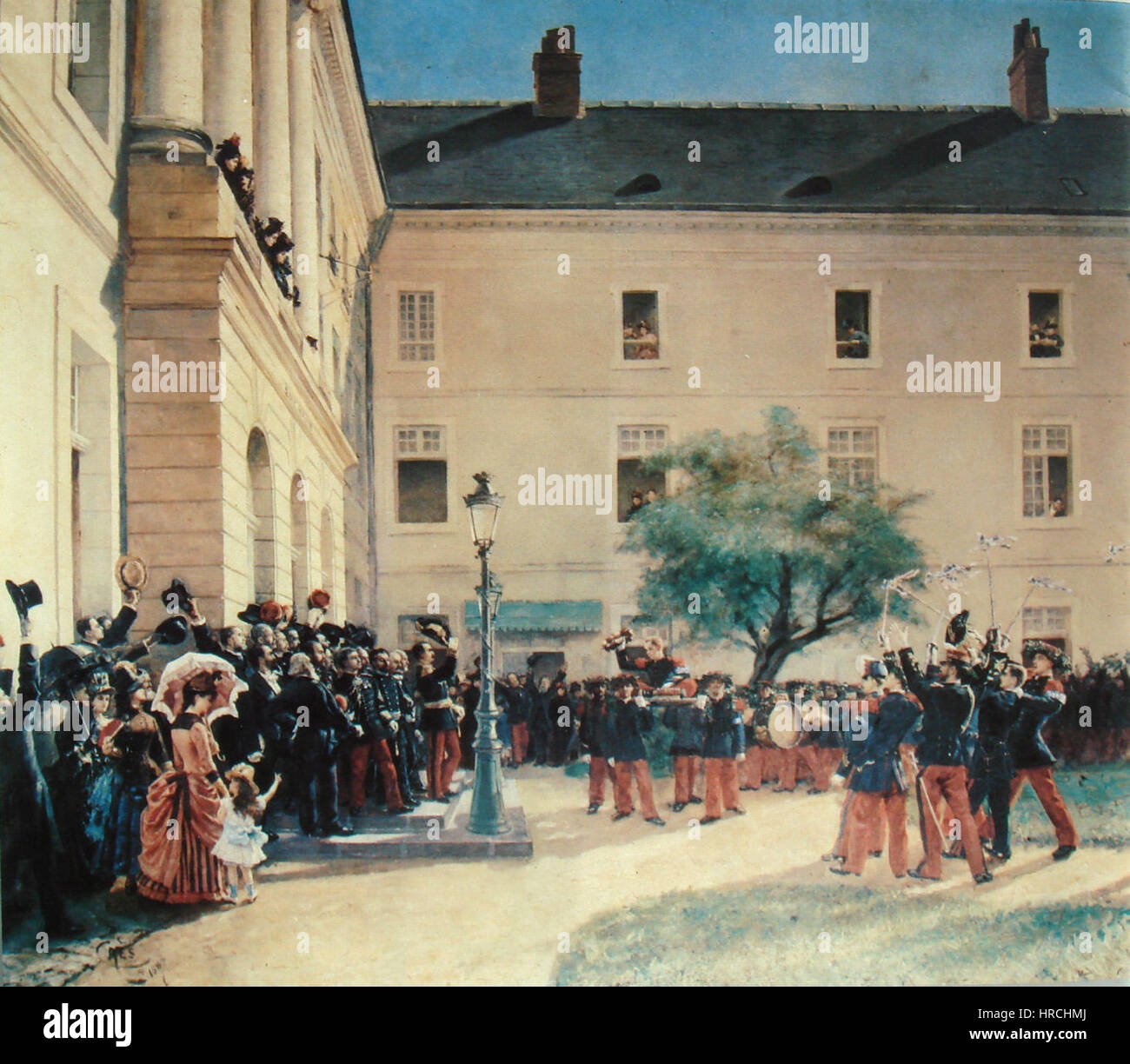 PrytaneeTriomphe Stockfoto