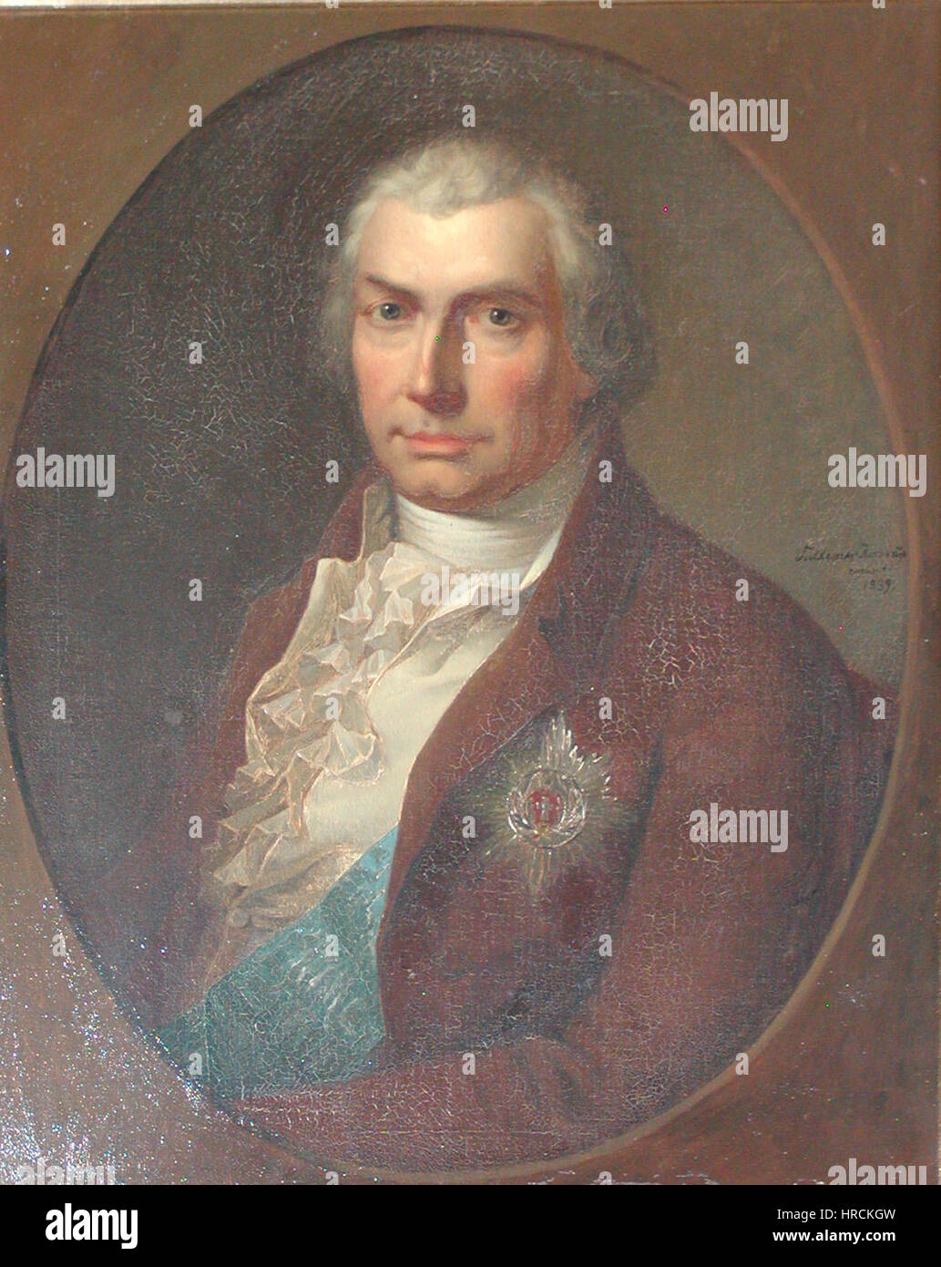 Christian Frederik Ditlev Reventlow Stockfotografie Alamy
