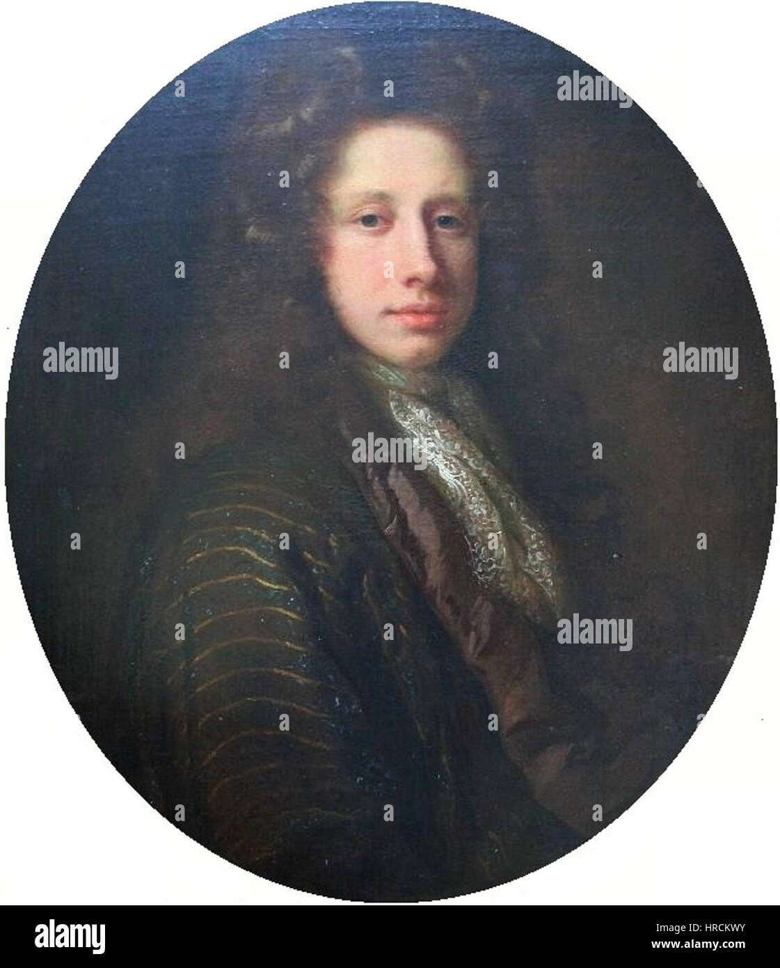 Simon Dubois - Porträt eines Herrn Stockfoto