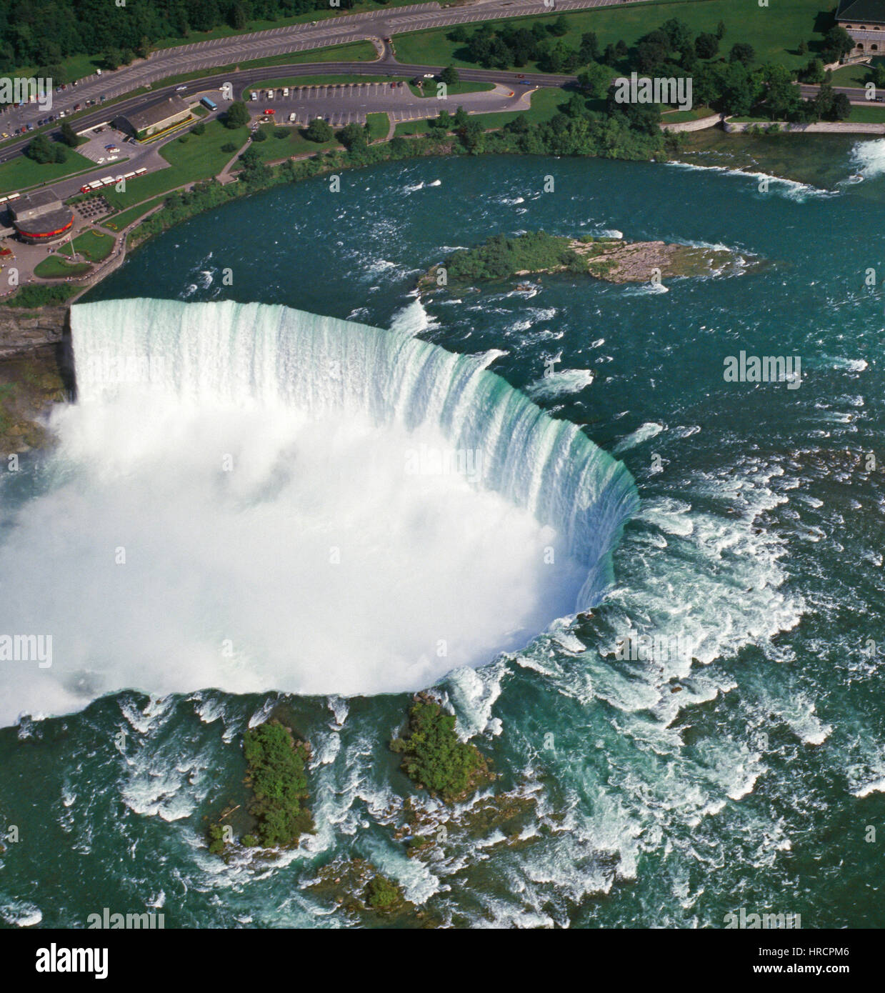 Luftaufnahme von Niagara Falls, Ontario, Kanada Stockfoto