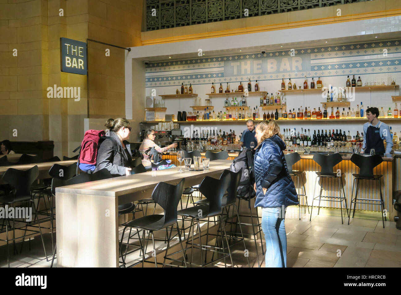Der Great Northern Food Hall ist in Vanderbilt Hall im Grand Central Terminal, New York City, USA Stockfoto