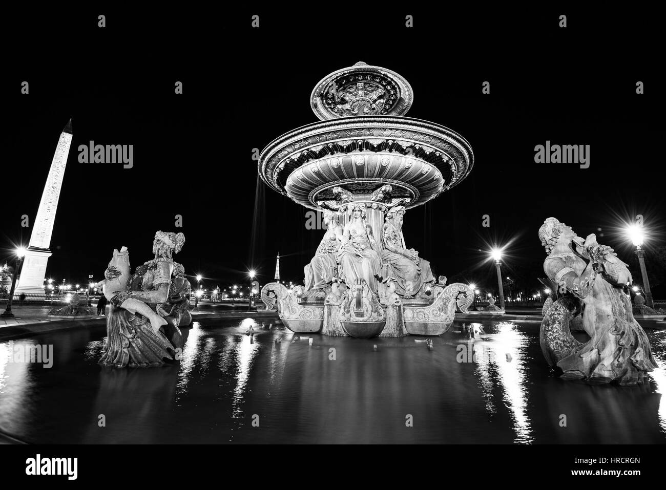 Platz De La Concorde, Paris, Frankreich Stockfoto