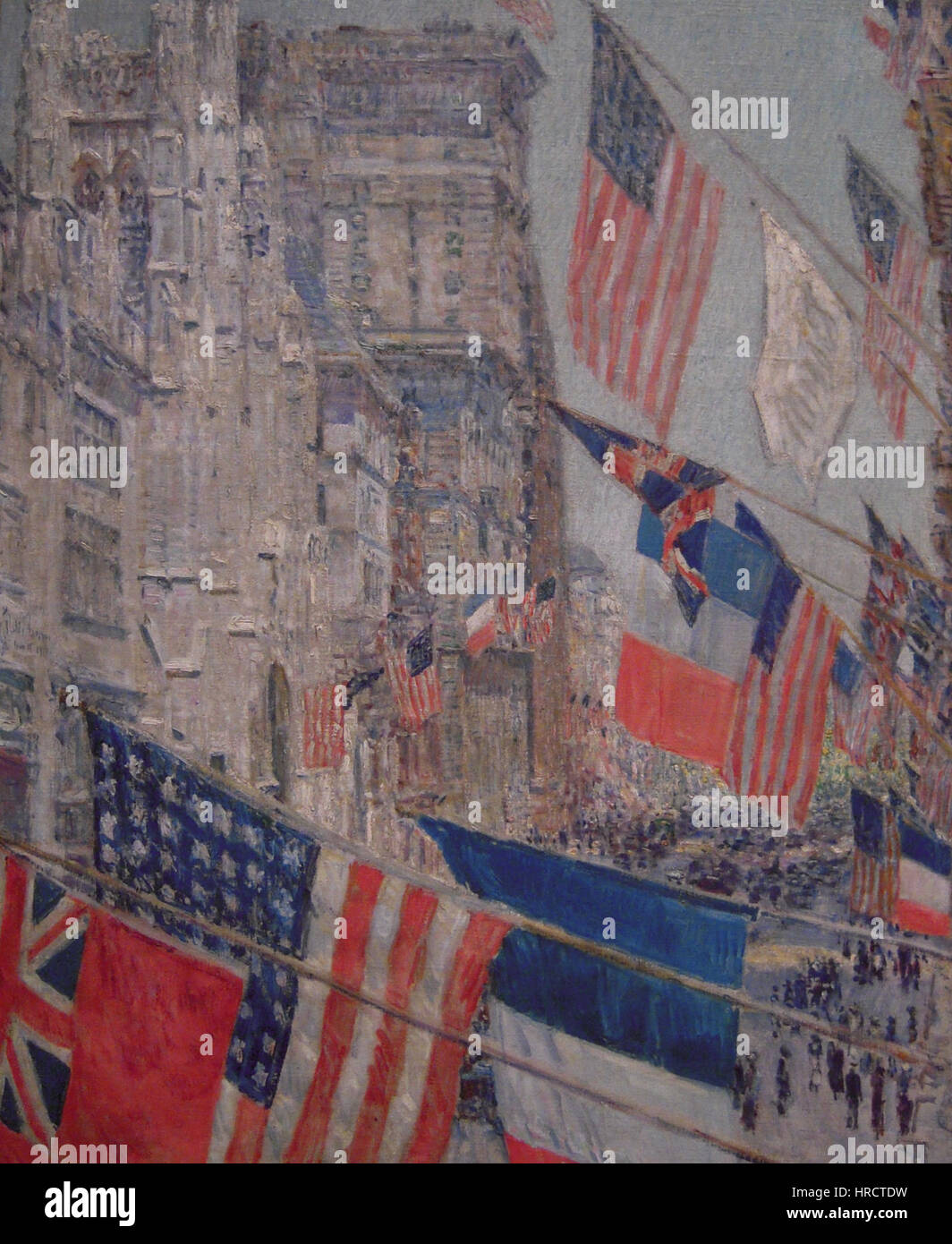 Childe Hassam, Verbündete Tag, Mai 1917, 1917 Stockfoto