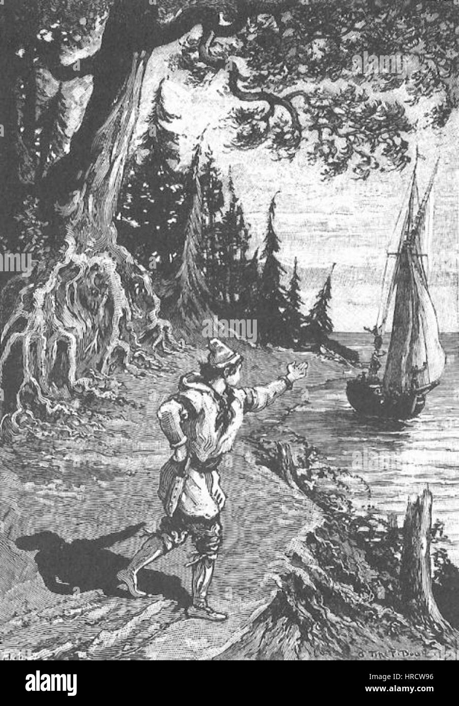 "Familie ohne Namen" von Georges Tiret-Bognet 30 Stockfoto