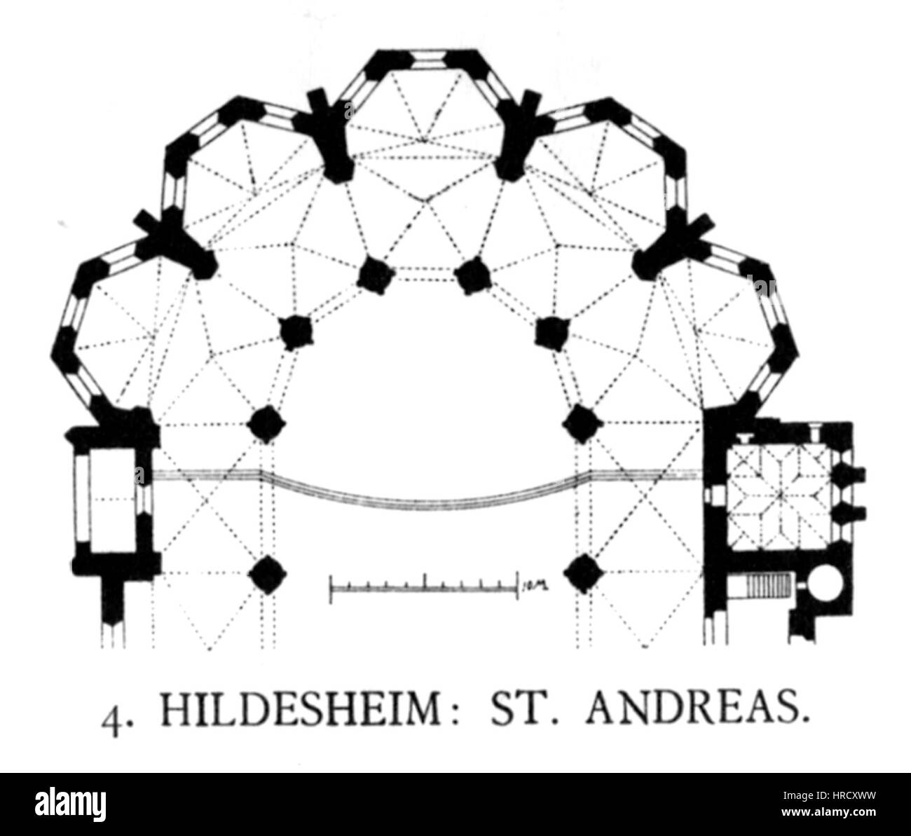 Dehio 448 Hildesheim Andreas Stockfoto