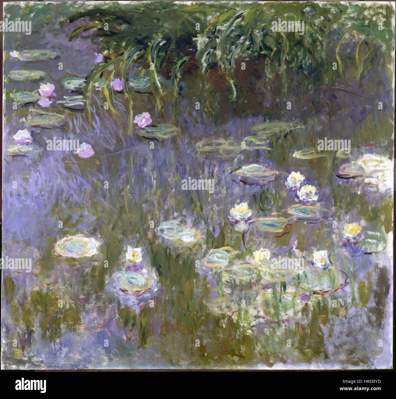 Claude Monet - Seerosen - Google Art Project Stockfoto