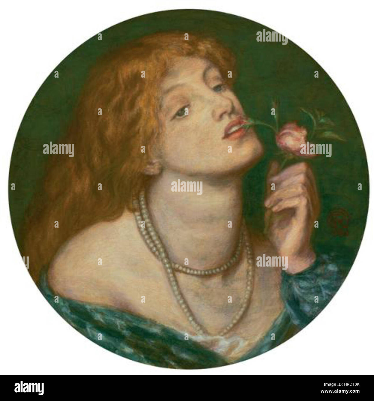 Dante Gabriel Rossetti - Belcolore Stockfoto