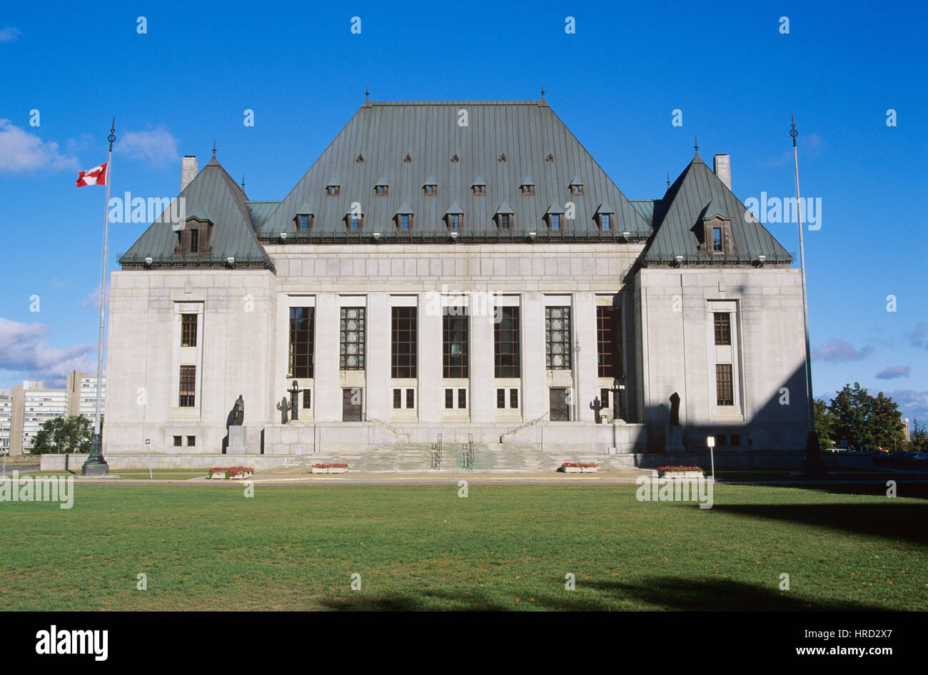 Supreme Court Of Canada Building, Ottawa, Ontario, Kanada Stockfoto