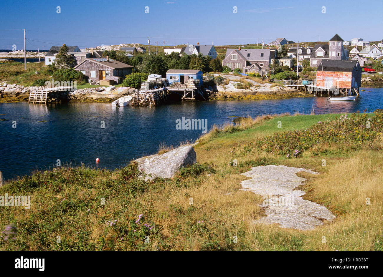 Angeln Dorf von Prospect, Nova Scotia, Kanada Stockfoto
