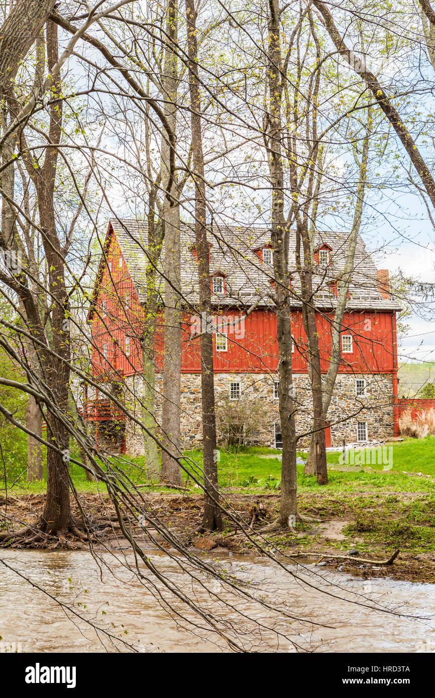 Die Jerusalem-Mühle, Kingsville, Maryland, USA Stockfoto