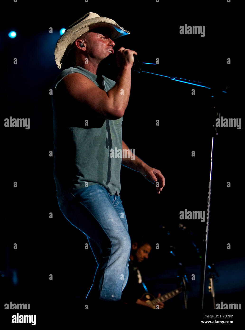 Kenny Chesney führt auf Stagecoach Country Music Festival in Indio, Kalifornien am 26. April 2009. Stockfoto