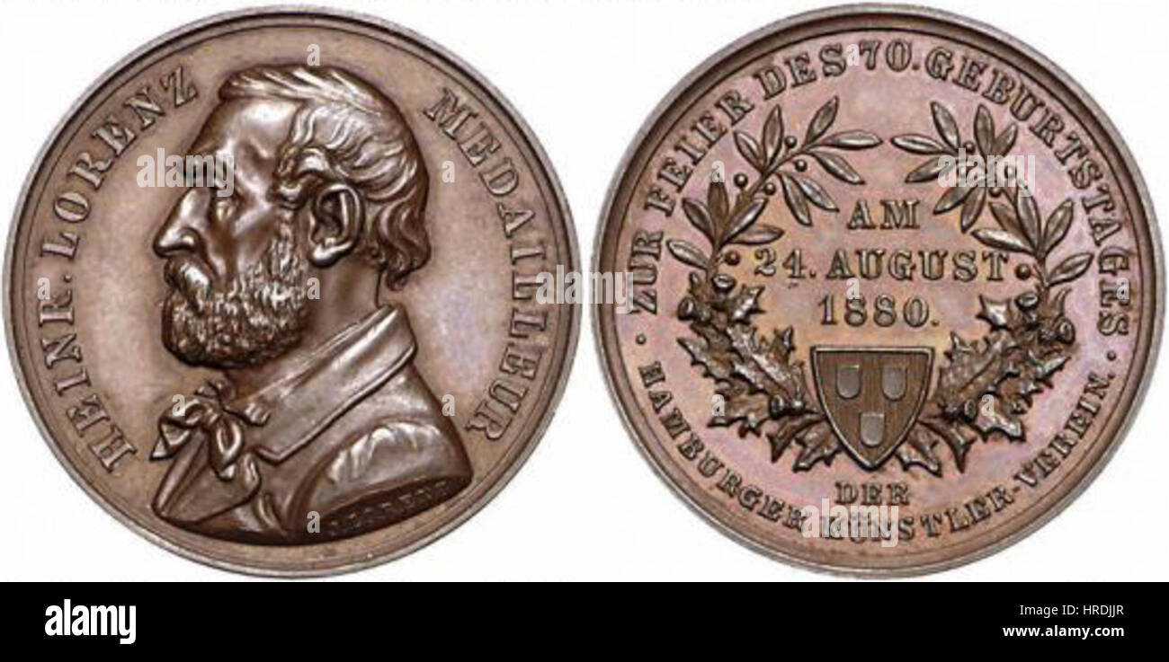 Heinrich Lorenz war ein deutscher Maler, der im 19. Jahrhundert für seine detaillierten Werke bekannt war. Sein Stil konzentriert sich auf realistische Darstellungen von Landschaften und Figuren und betont Präzision und naturalistische Details in seinen Kompositionen. Stockfoto