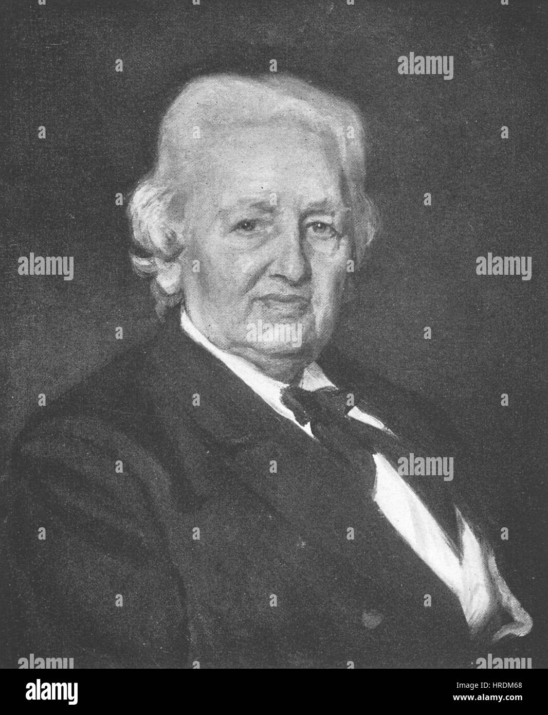 Das 1895 entstandene Porträt von Carl August Fahlgren von Richard Bergh fängt die Persönlichkeit und Gestalt des schwedischen Künstlers durch detaillierte Pinselarbeiten und eine raffinierte Farbpalette ein, die typisch für die Porträtmalerei des 19. Jahrhunderts ist. Stockfoto