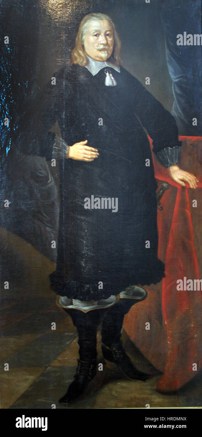 1625 Matthisen Bildnis des Wulf Blome anagoria Stockfoto