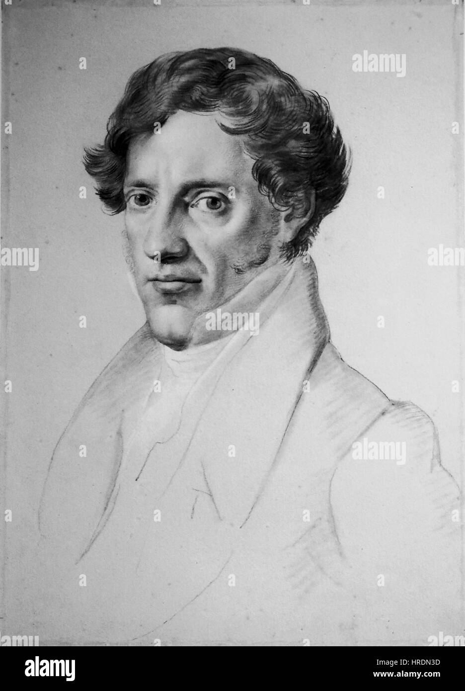 Franz Grillparzer@Goethe Nationalmuseum Stockfoto