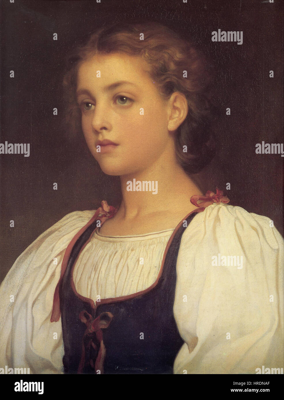 Frederick Leighton - Biondina Stockfoto