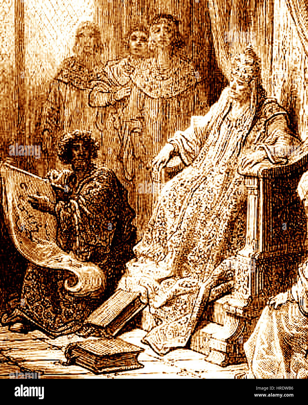 Johannes XXII Avignon Stockfoto