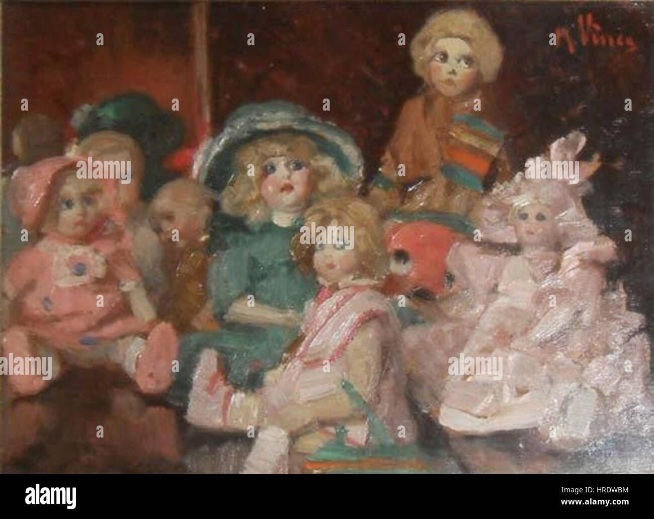 Bambole Maria Vinca Stockfoto Bambole Maria Vinca Stockfoto