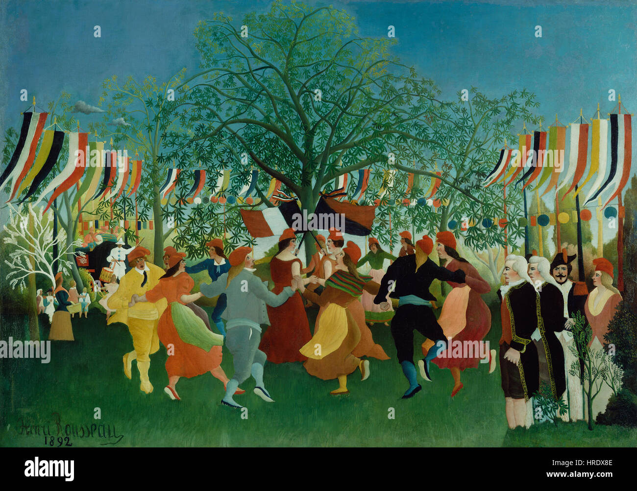 Henri Rousseau - ein hundertsten Jahrestag der Unabhängigkeit - 88.PA.58 - J. Paul Getty Museum Stockfoto
