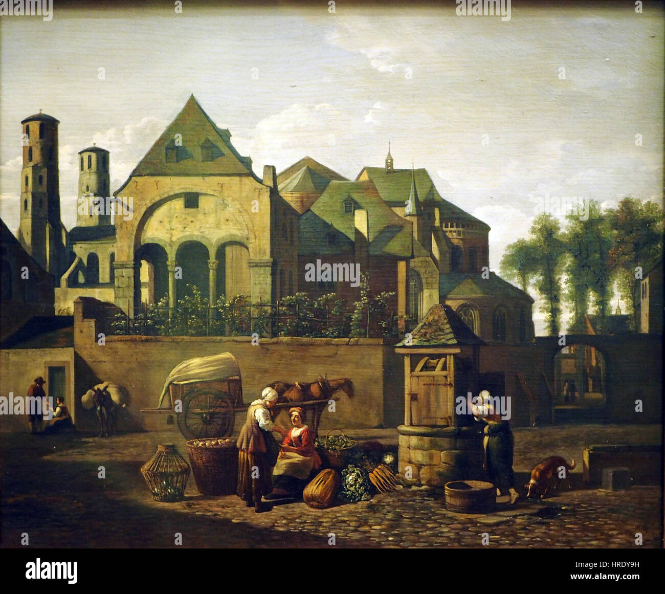 Bergheyde G.A. St.Maria i. Kapitol@Nieders. Landesmuseum20160811 1 Stockfoto Bergheyde G.A. St.Maria i. Kapitol@Nieders. Landesmuseum20160811 1 Stockfoto