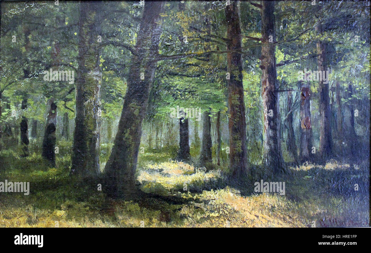 1890er Ivan Shishkin Wald anagoria Stockfoto