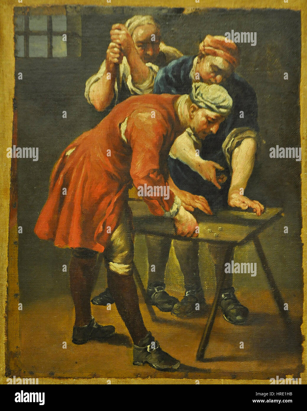 Giuseppe Maria Crespi (1665-1747) - Dobbelsteenspelers - Bologna Museo Civico d ' Arte Industriale Davia Bargellini 28.04.2012 05.09.37 Stockfoto Giuseppe Maria Crespi (1665-1747) - Dobbelsteenspelers - Bologna Museo Civico d ' Arte Industriale Davia Bargellini 28.04.2012 05.09.37 Stockfoto