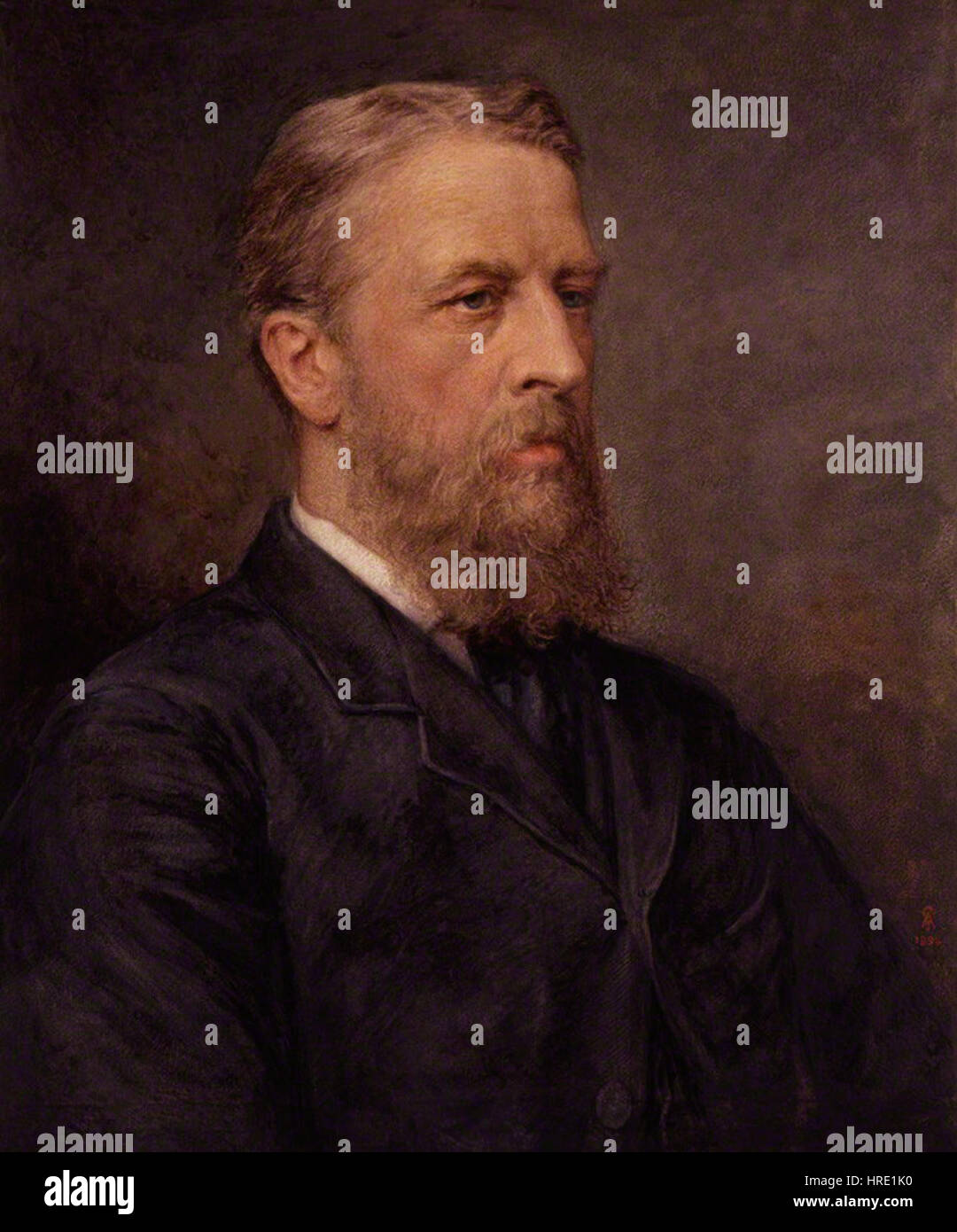 Spencer Compton Cavendish, 8. Herzog von Devonshire von Julia Abercromby Stockfoto