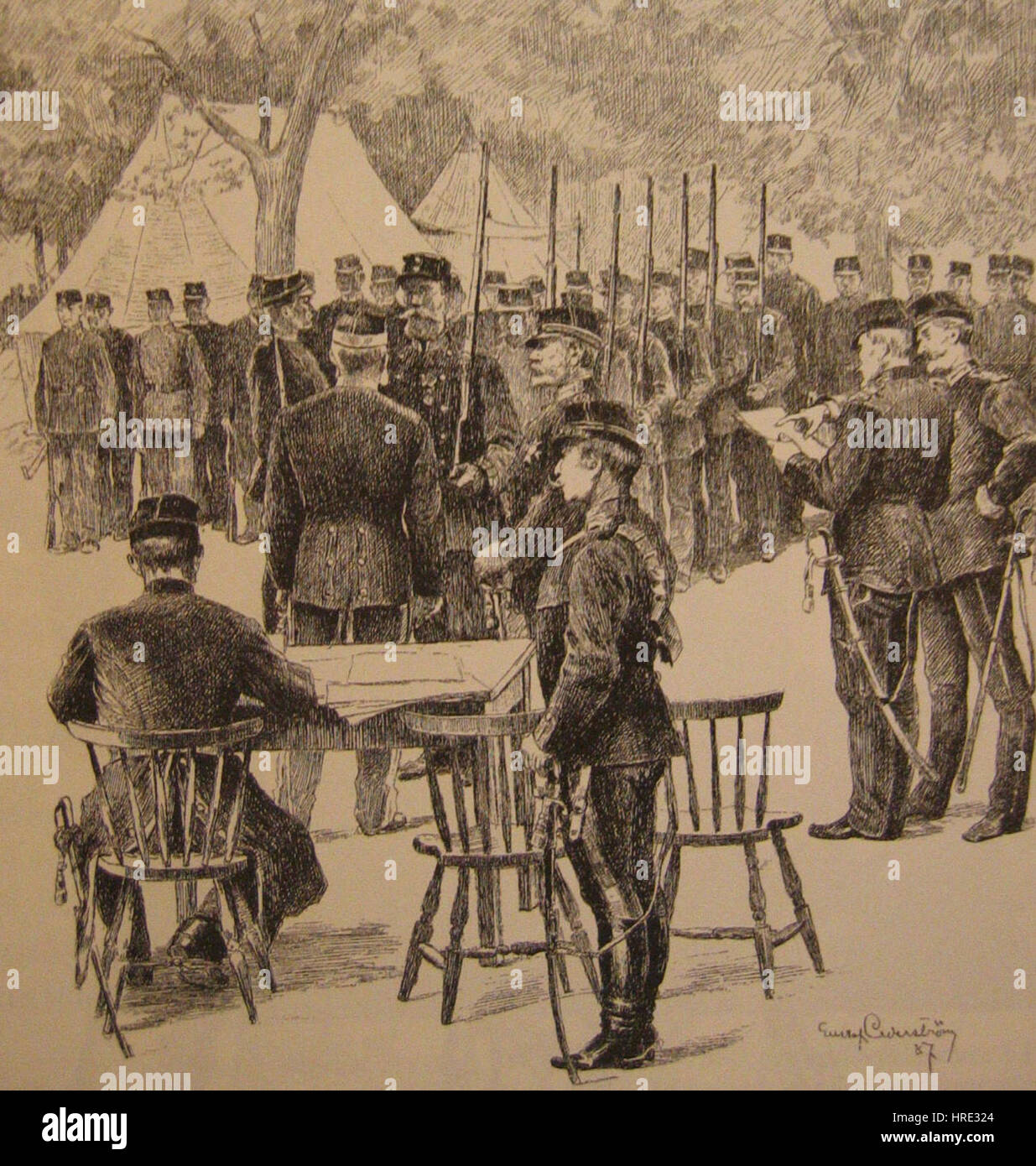 Generalmonstring Stockfoto