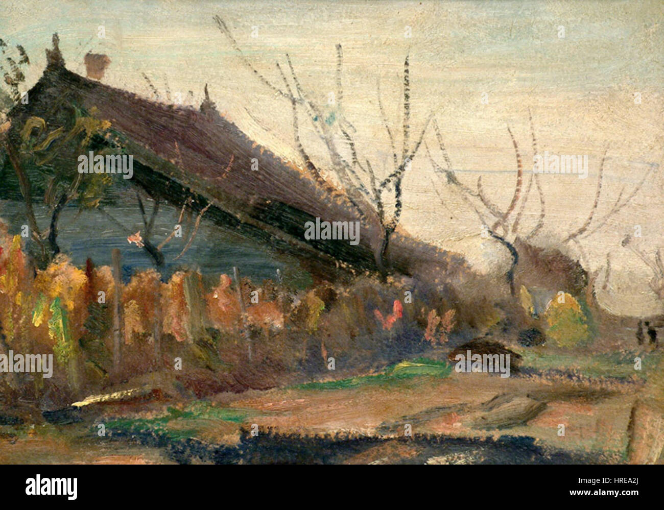 Tornyai späten Herbst c. 1910 Stockfoto