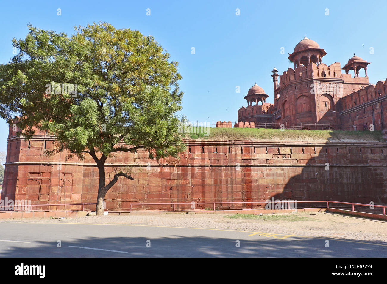 Roten Fort, Delhi, Indien Stockfoto