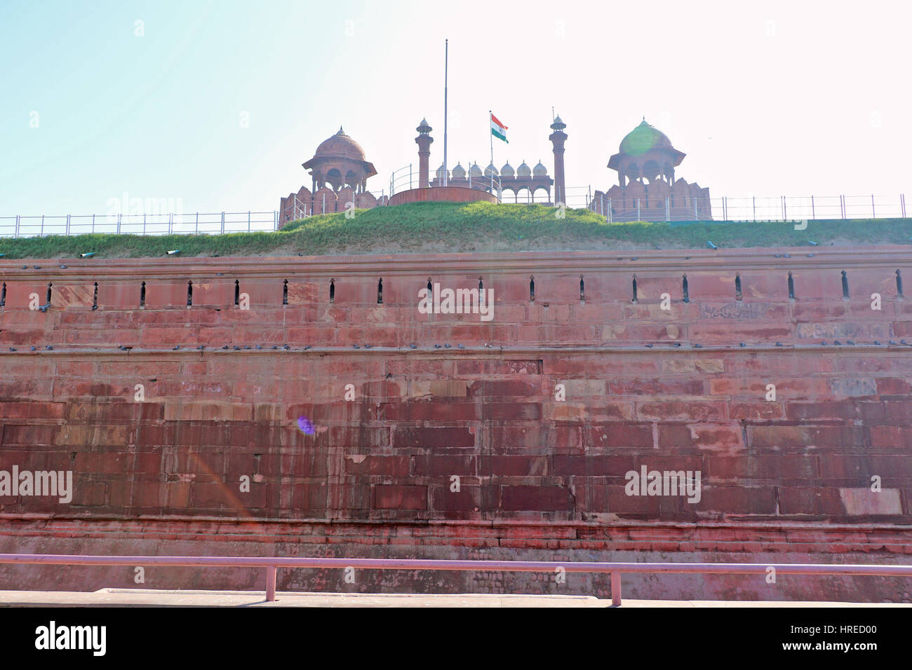 Roten Fort, Delhi, Indien Stockfoto