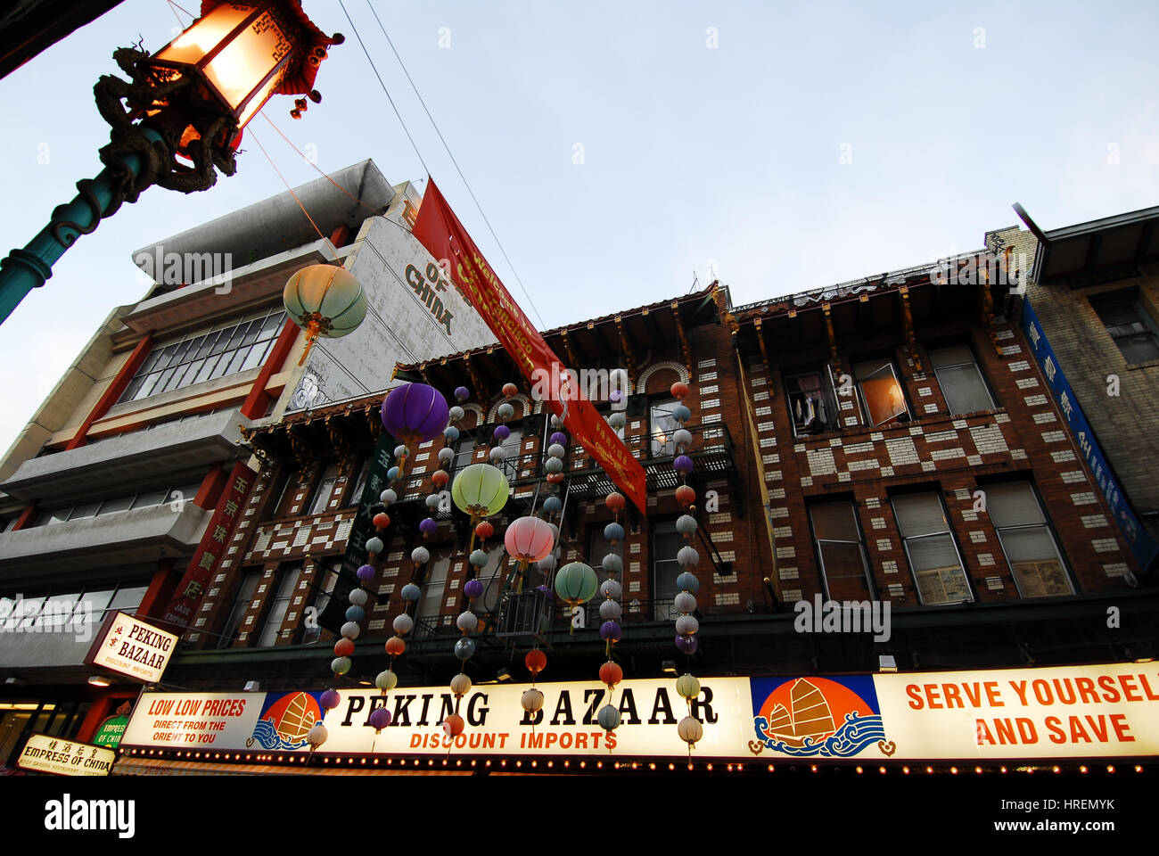 Grant Street, Chinatown, San Francisco Stockfoto