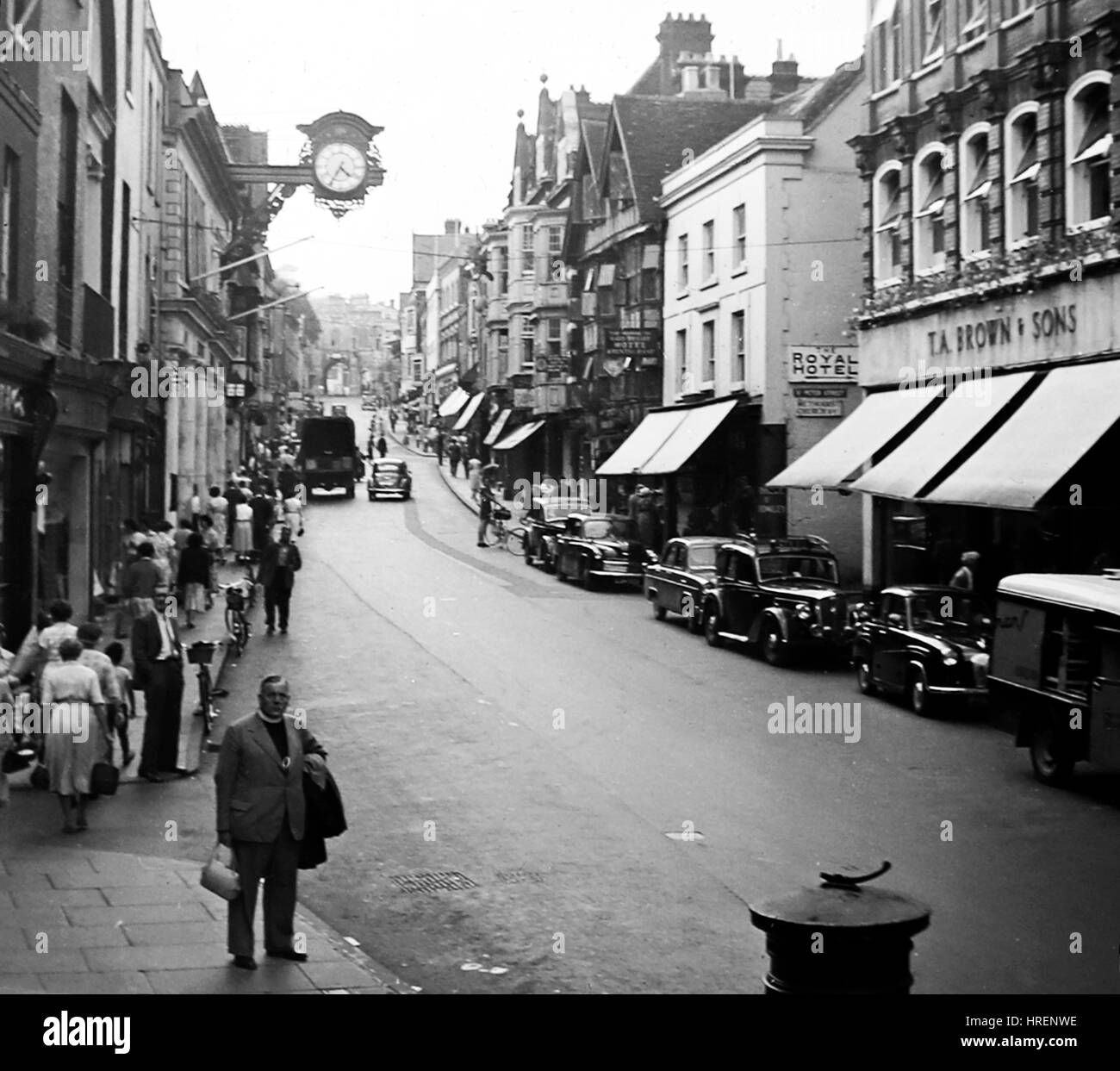 Winchester in den 1950er Jahren Stockfoto