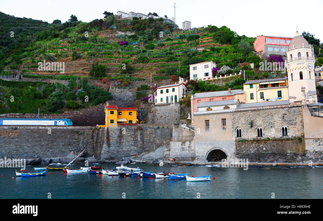 Monterosso al Mare, Cinque Terre, Italien Stockfoto