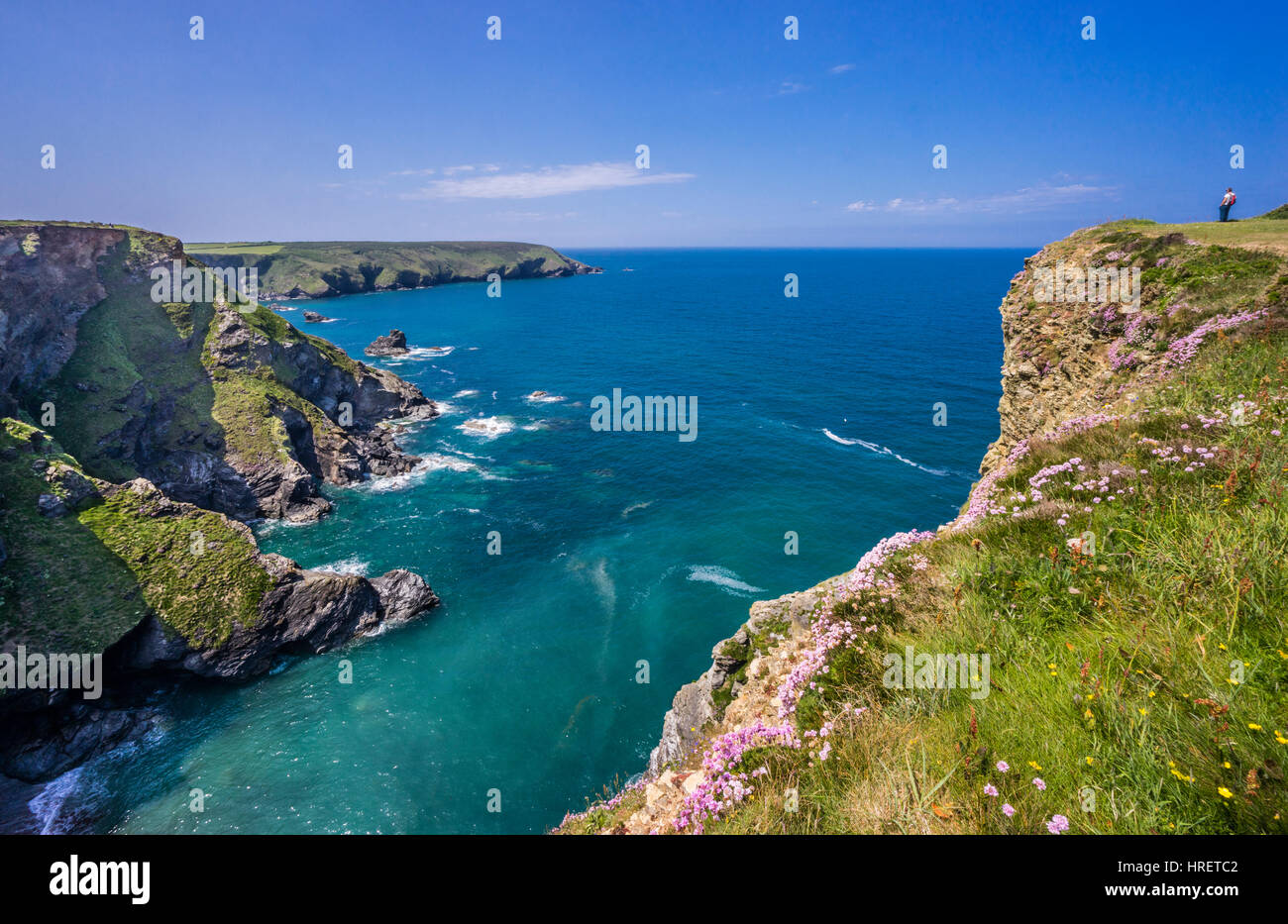 Vereinigtes Königreich, kornischen Küste Cornwalls, Godrevy Portreath Heritage Coast Kynance Cove Stockfoto