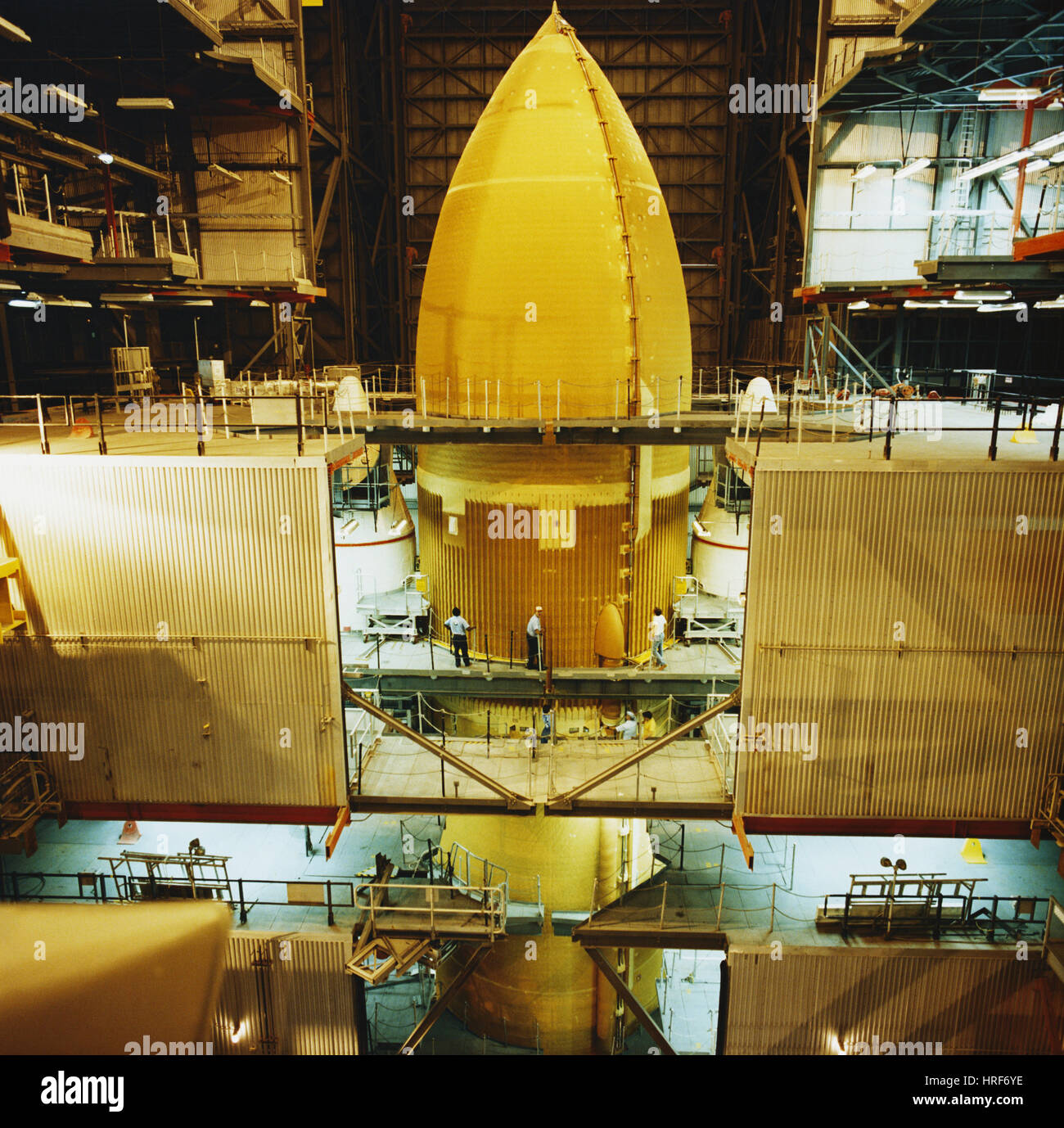 Space Shuttle External Tanks, 1985 Stockfoto