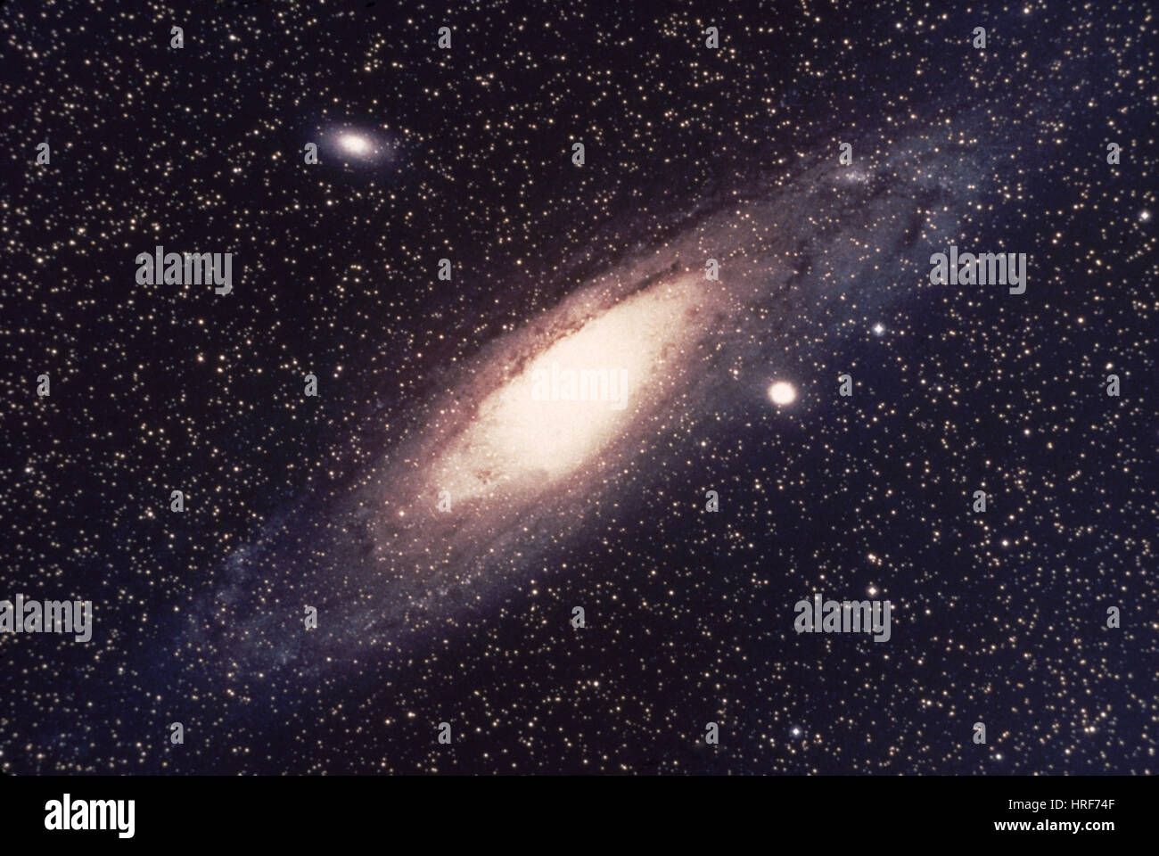 Die große Andromeda-Galaxie Stockfoto