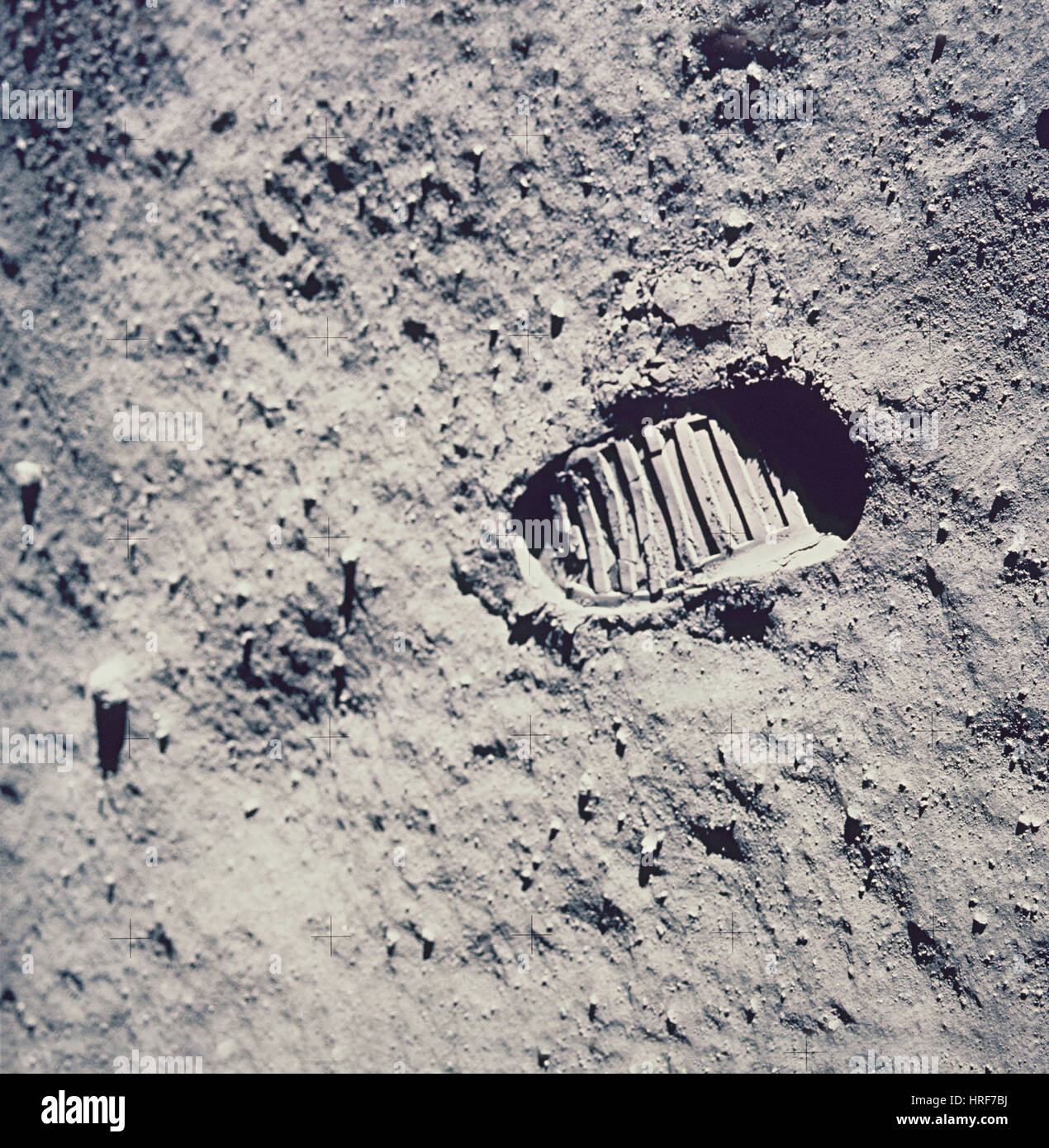 Apollo 11-Bilanz Stockfoto