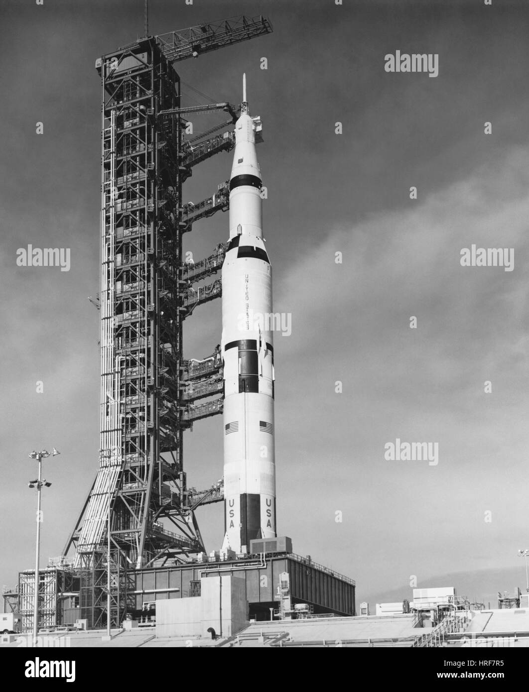Apollo-IV-Rakete Stockfoto