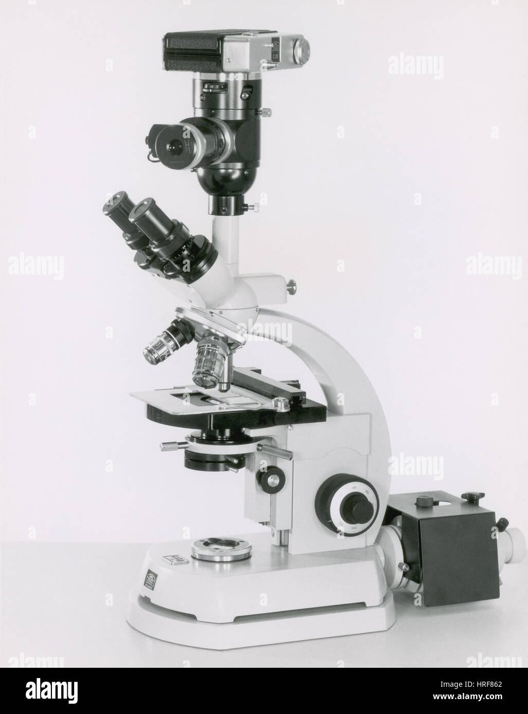 Zeiss Standard Mikroskop Stockfoto