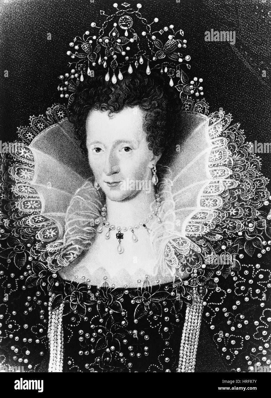 Elisabeth i., die jungfräuliche Königin Stockfoto