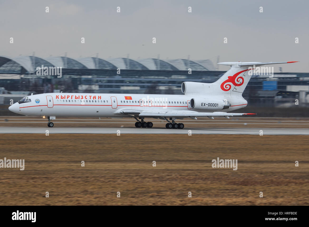 Tu154 Stockfoto