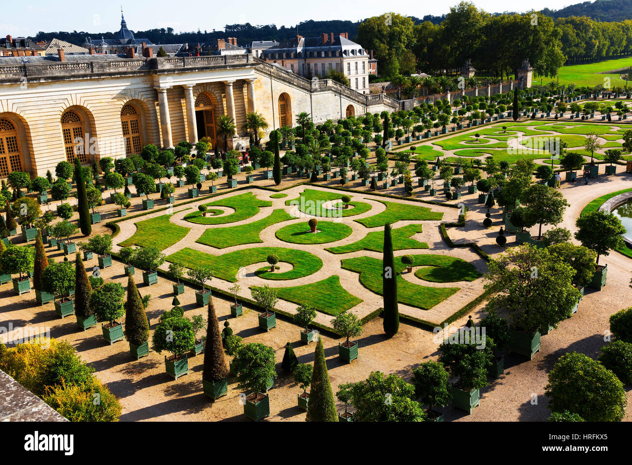 Gärten des Schlosses von Versailles, Frankreich Stockfotografie Alamy